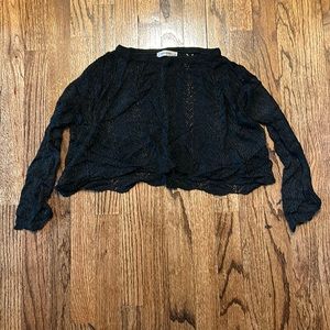 Vintage crochet crop top